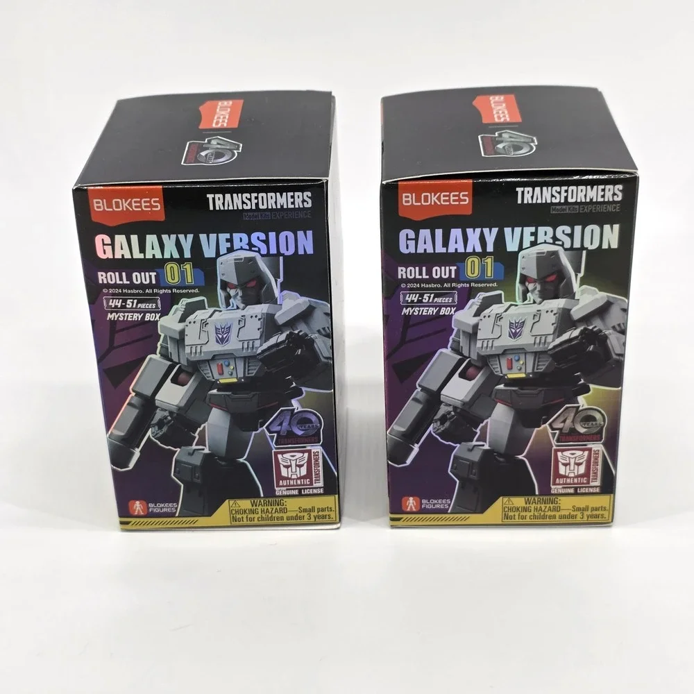 Blokees Transformers Galaxy Version 01 Roll Out Sealed Lot of 2 Boxes